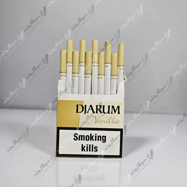 خرید سیگار دیجاروم وانیل - djarum vanilla cigarette